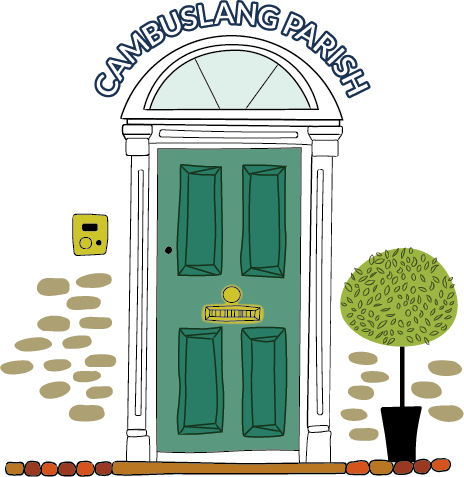 Cambuslang Parish Church - door logo