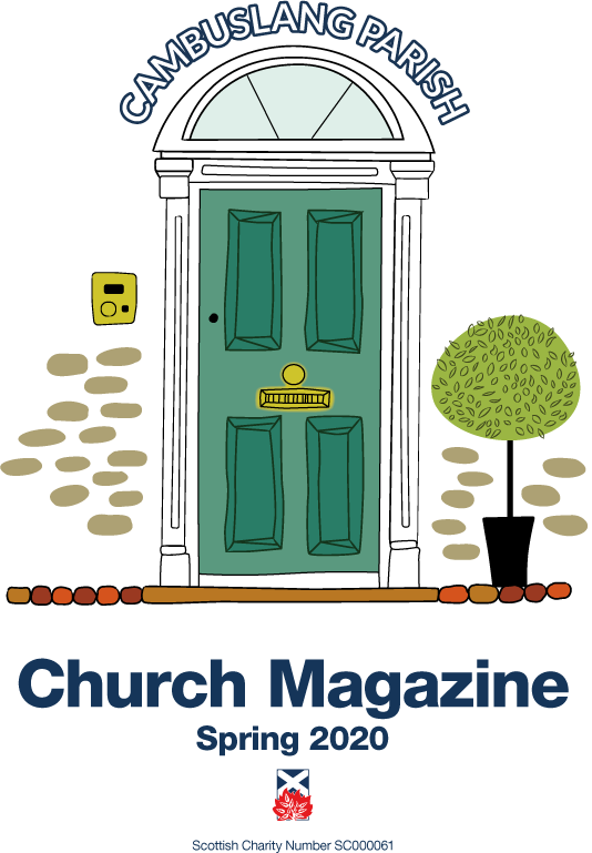 The cover of our spring church magazine